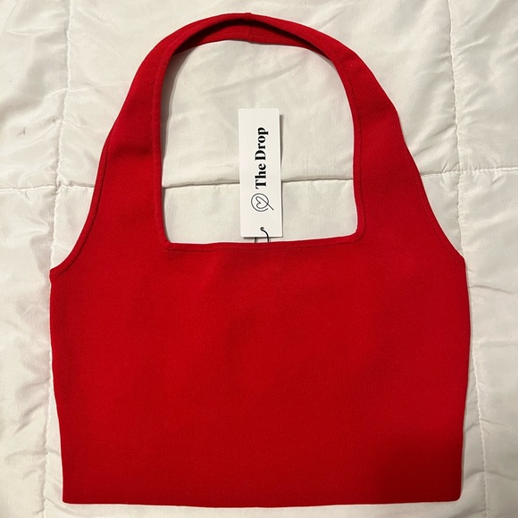 The Drop Red halter NWT - Picture 1 of 3